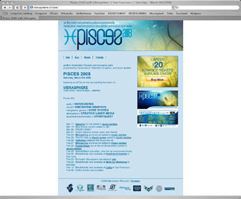 pisces 2008 website